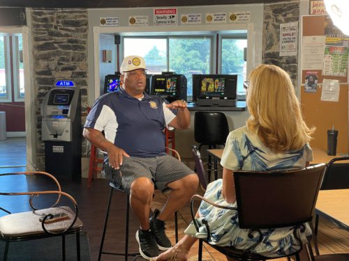 Commander Stephen Holmes of American Legion Post #733 has been a vocal supporter of skill games in Pennsylvania, calling them a "lifeline" to struggling businesses and organizations that host them (Photo Credit: Scotty Smith, InvestigateTV)