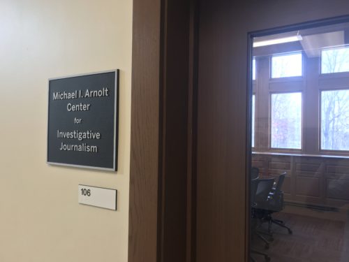 The Michael I. Arnolt Center for Investigative Journalism.