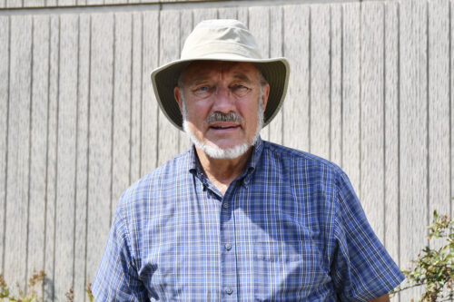 Pete Lenzen, the director of the Bloomington Refugee Support Network. | Photo by Olivia Bianco