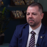 Jamie Burgess, Director of Training for the International Association of Fire Fighters, says many fire departments across the country are already stretched thin, making the prioritization of hazmat derailment training difficult(Scotty Smith, InvestigateTV)